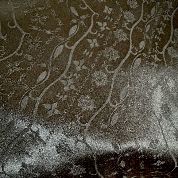 Haori Jacket Vintage(1950-1980) Black Floral pattern - Picture 5 of 9